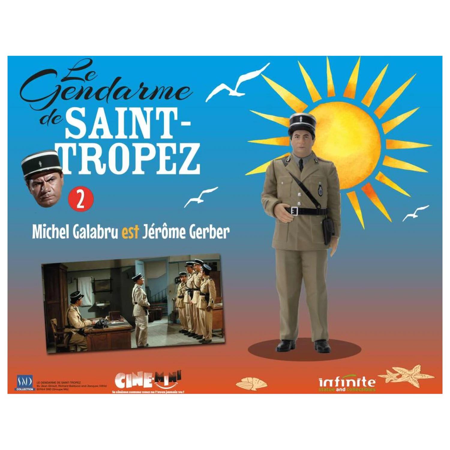The Troops of St. Tropez Jérôme Gerber figura 10cm termékfotó