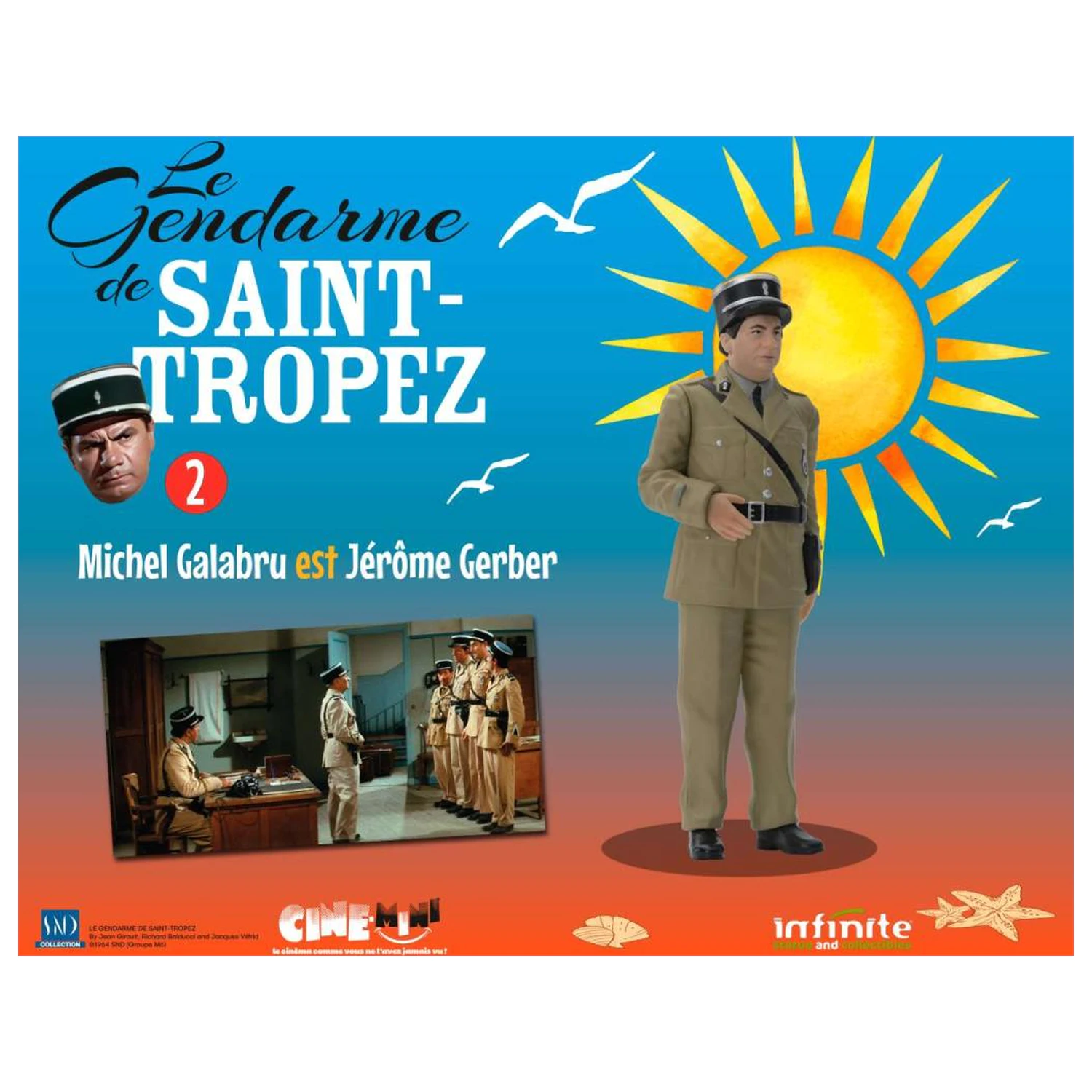 The Troops of St. Tropez Jérôme Gerber figura 10cm termékfotó