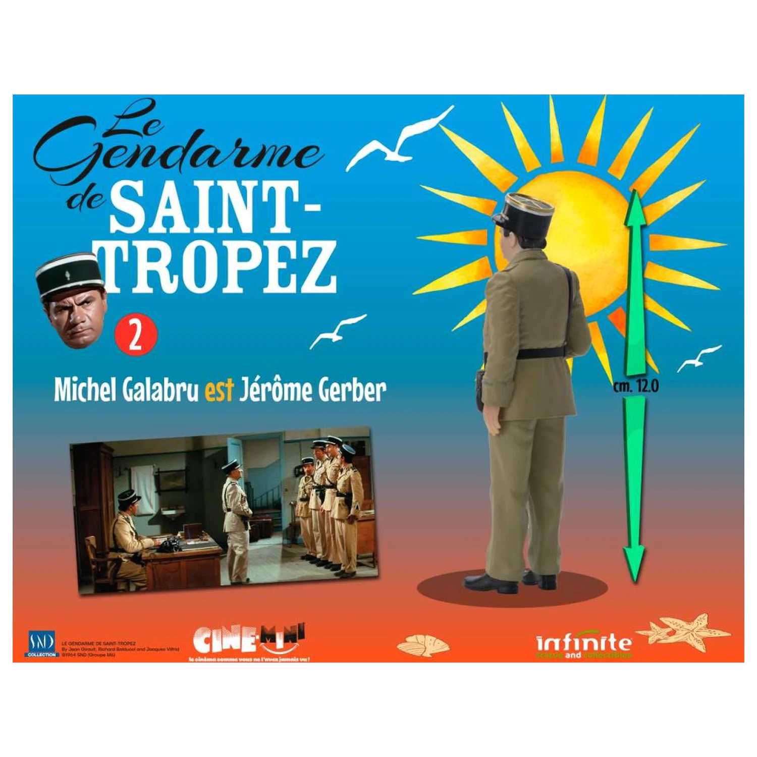 The Troops of St. Tropez Jérôme Gerber figura 10cm termékfotó