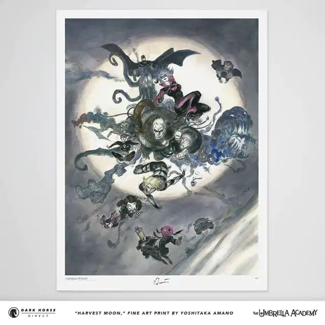The Umbrella Academy Art Print by Yoshitaka Amano 60 x 80 cm termékfotó