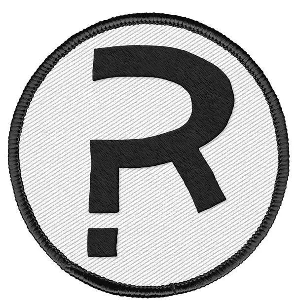 The Umbrella Academy The Rumor R Logo felvarró 6 cm termékfotó