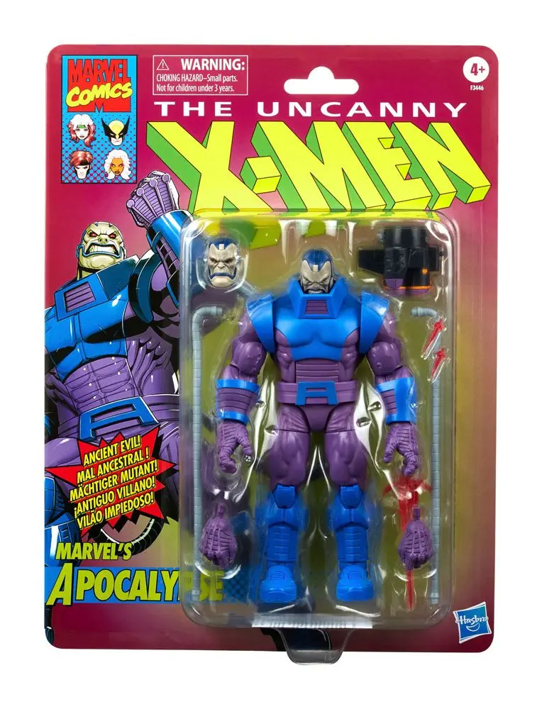 The Uncanny X-Men Marvel Legends Retro 2022 Marvel's Apocalypse akciófigura 15 cm termékfotó