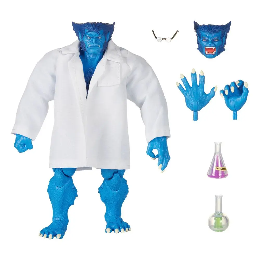 The Uncanny X-Men Marvel Legends Retro Marvel's Beast akciófigura 15 cm termékfotó