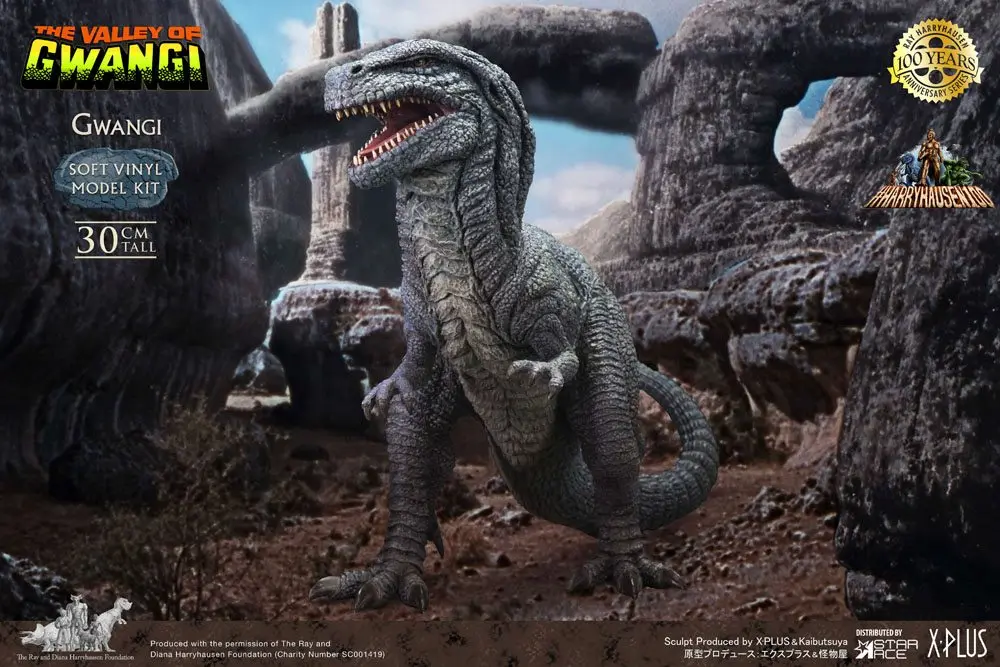 The Valley of Gwangi Soft Vinyl modell készlet Gwangi 30 cm termékfotó