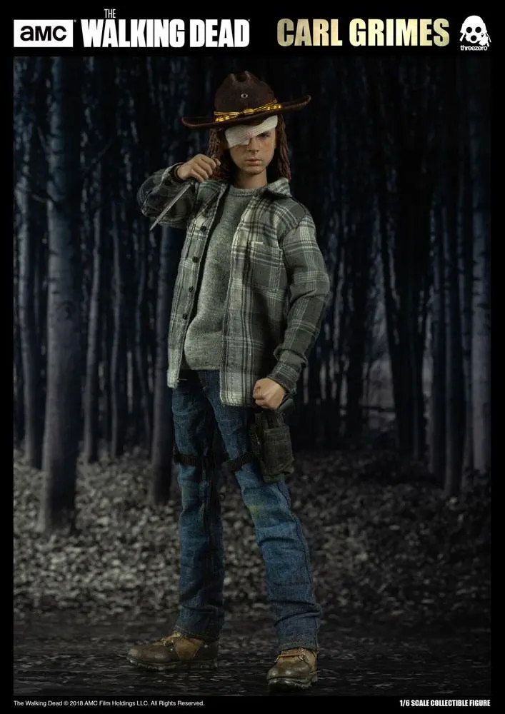 The Walking Dead 1/6 Carl Grimes akciófigura 29 cm termékfotó