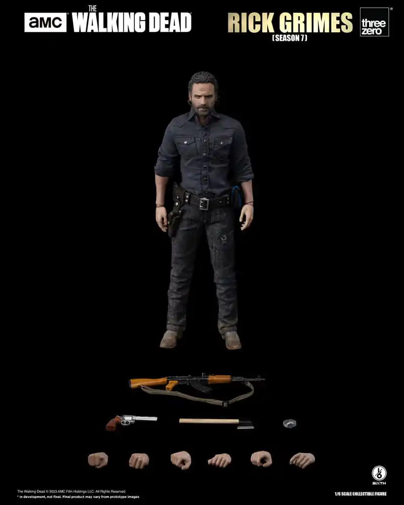 The Walking Dead 1/6 Rick Grimes akciófigura 30 cm termékfotó