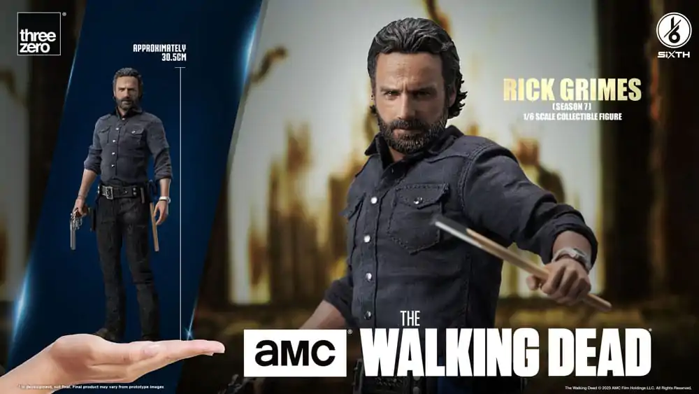 The Walking Dead 1/6 Rick Grimes akciófigura 30 cm termékfotó