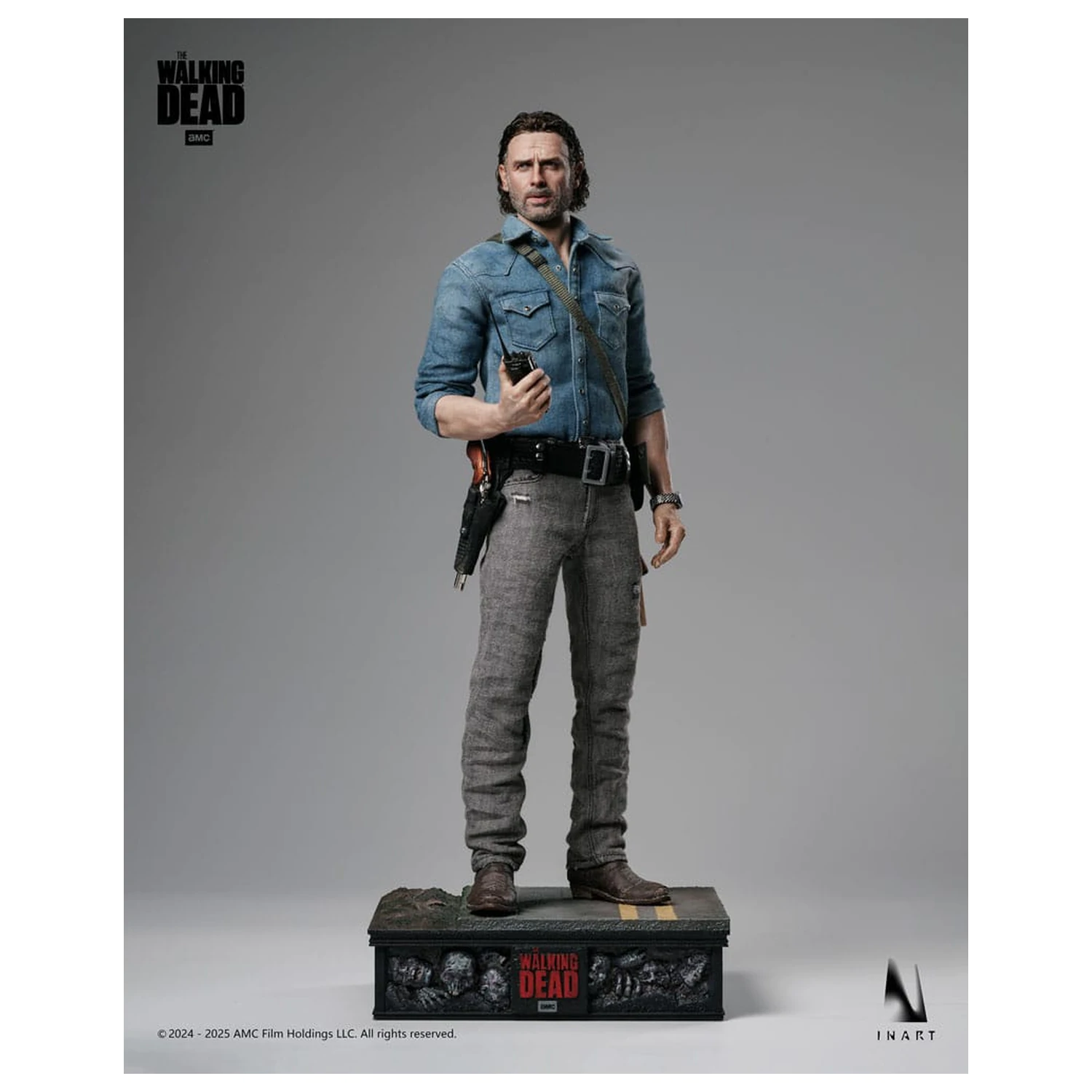 The Walking Dead 1/6 Rick Grimes akciófigura 35 cm termékfotó