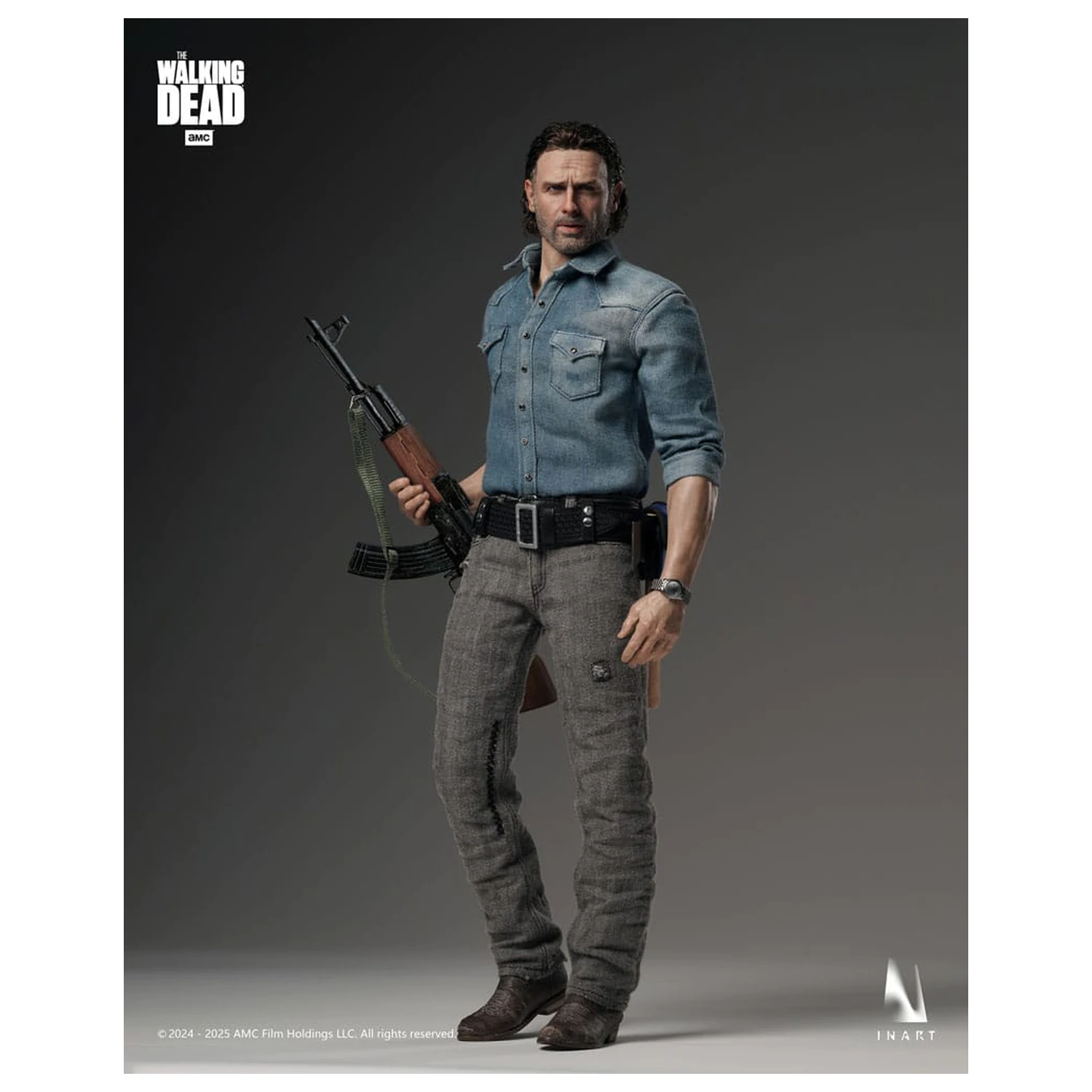 The Walking Dead 1/6 Rick Grimes akciófigura 35 cm termékfotó