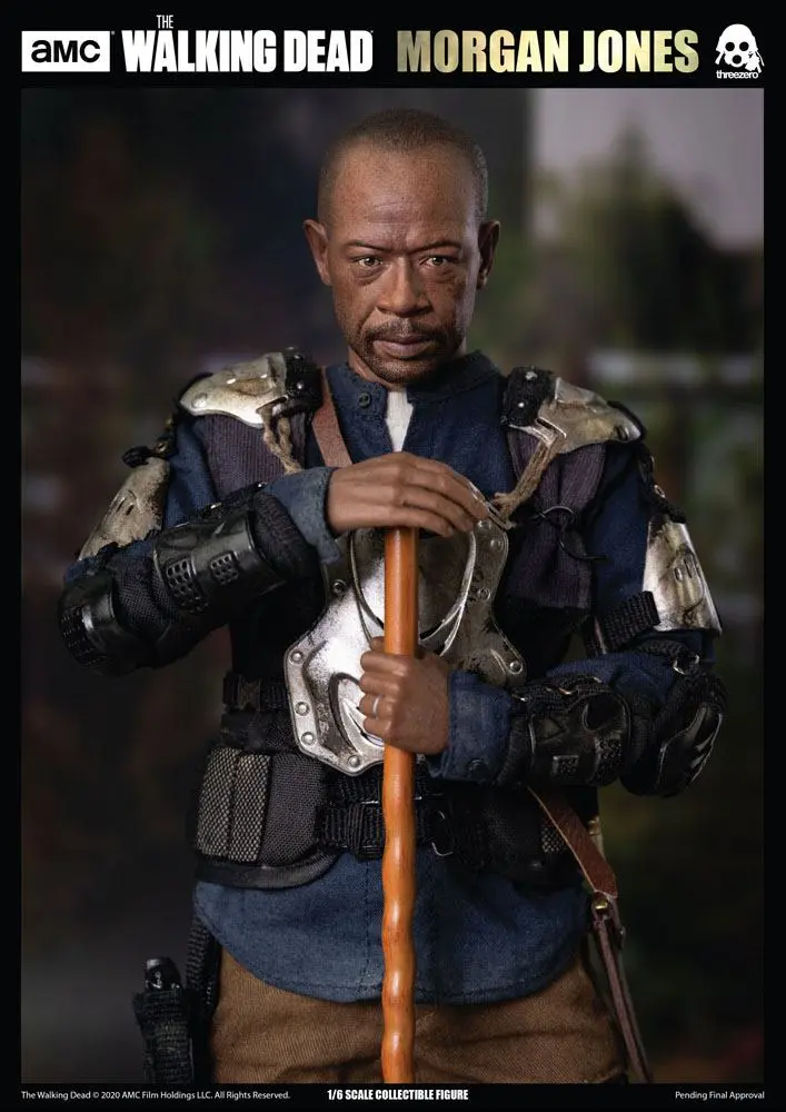 The Walking Dead akciófigura 1/6 Morgan Jones 30 cm termékfotó