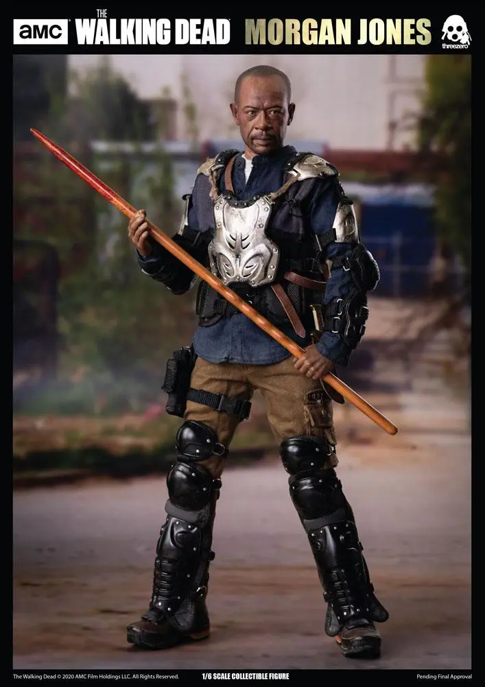The Walking Dead akciófigura 1/6 Morgan Jones 30 cm termékfotó