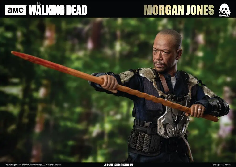 The Walking Dead akciófigura 1/6 Morgan Jones 30 cm termékfotó
