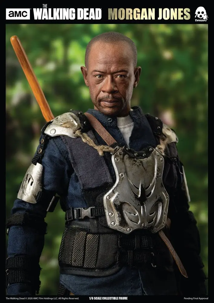 The Walking Dead akciófigura 1/6 Morgan Jones 30 cm termékfotó