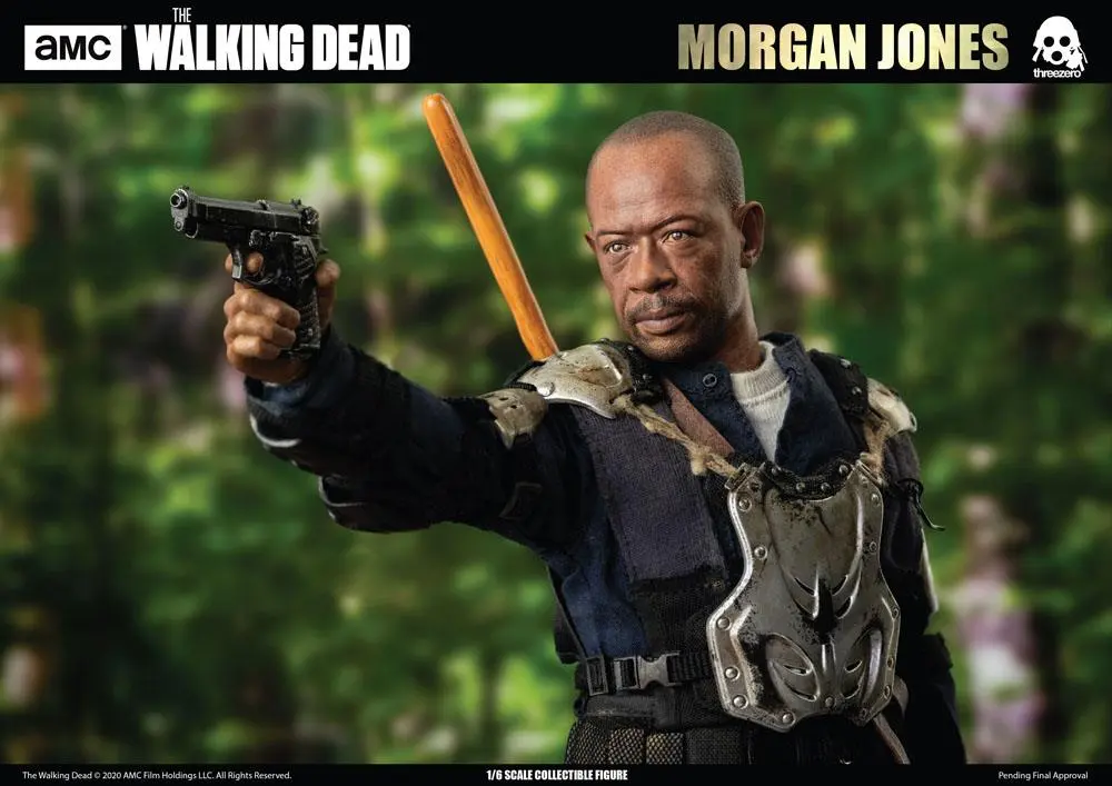 The Walking Dead akciófigura 1/6 Morgan Jones 30 cm termékfotó