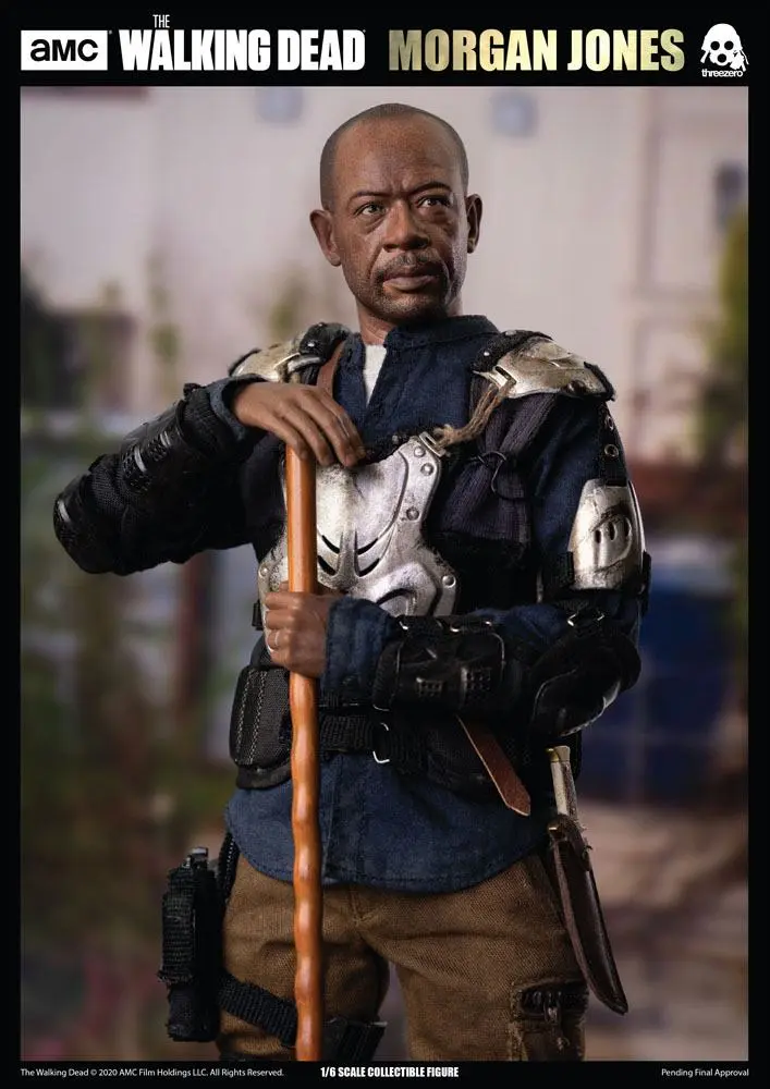 The Walking Dead akciófigura 1/6 Morgan Jones 30 cm termékfotó