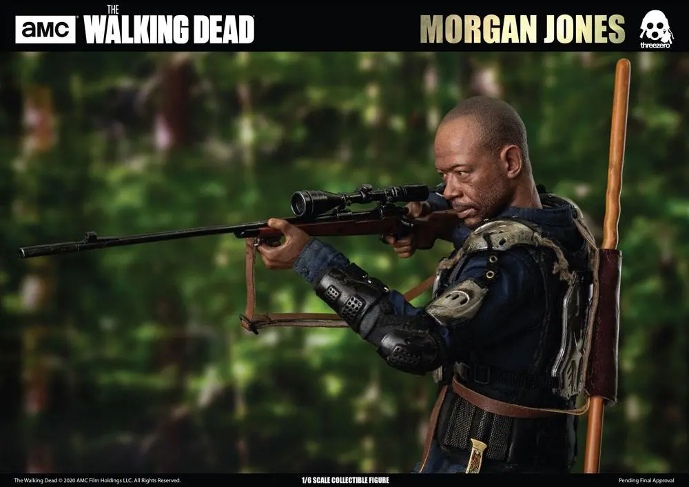 The Walking Dead akciófigura 1/6 Morgan Jones 30 cm termékfotó