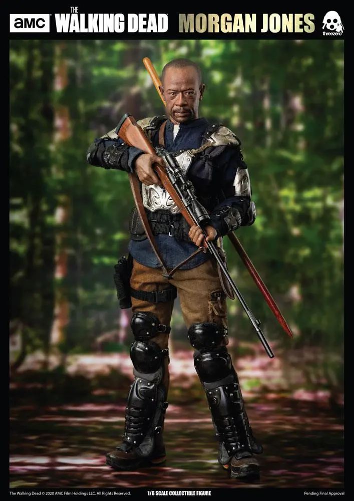 The Walking Dead akciófigura 1/6 Morgan Jones 30 cm termékfotó