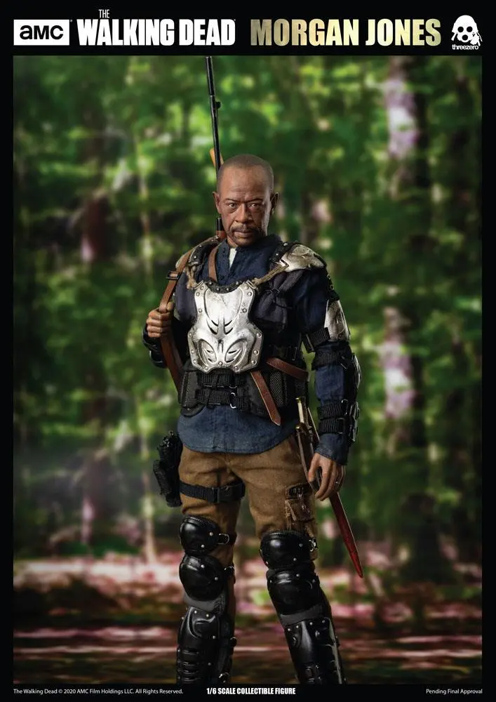 The Walking Dead akciófigura 1/6 Morgan Jones 30 cm termékfotó