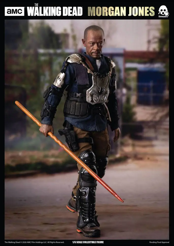 The Walking Dead akciófigura 1/6 Morgan Jones 30 cm termékfotó