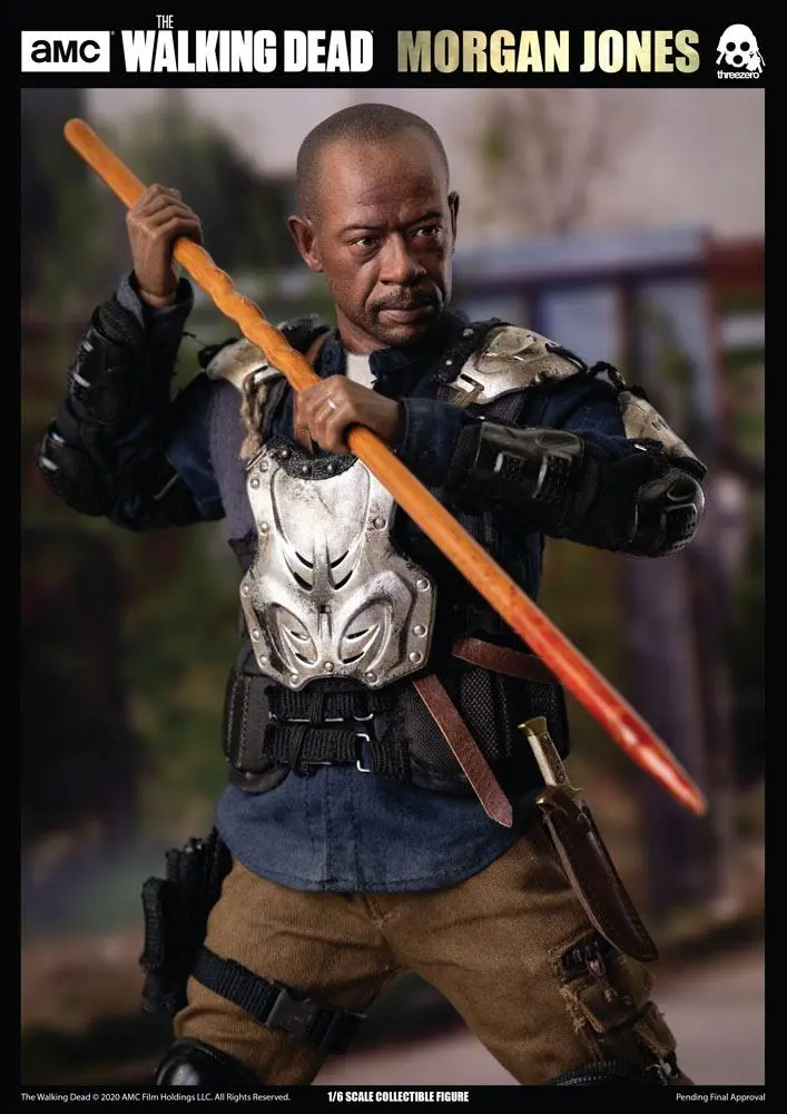 The Walking Dead akciófigura 1/6 Morgan Jones 30 cm termékfotó