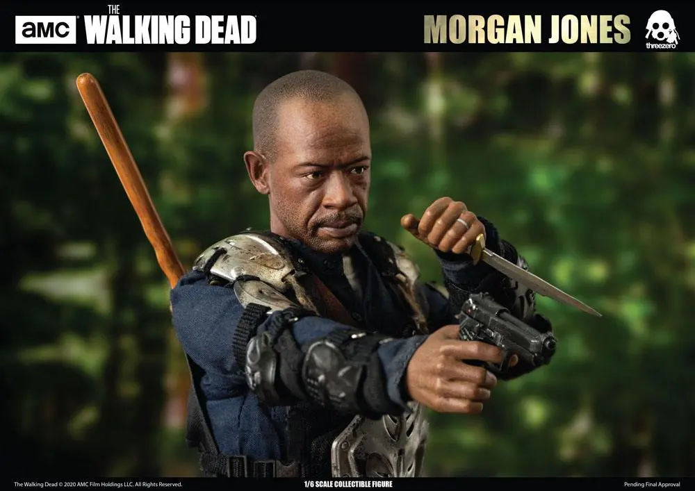 The Walking Dead akciófigura 1/6 Morgan Jones 30 cm termékfotó