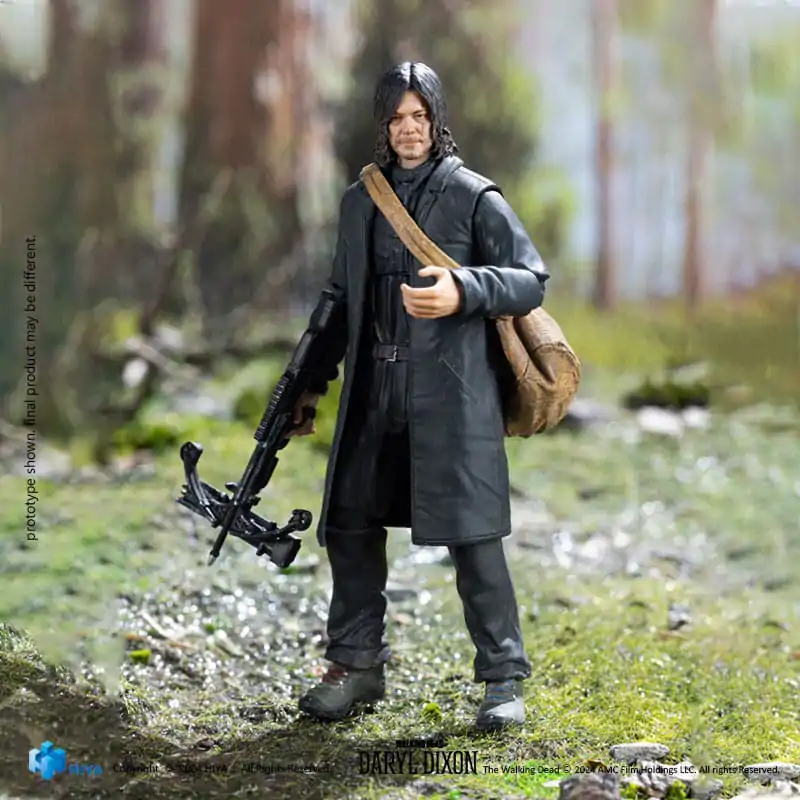 The Walking Dead Exquisite 1/18 Daryl Mini akciófigura 11 cm termékfotó