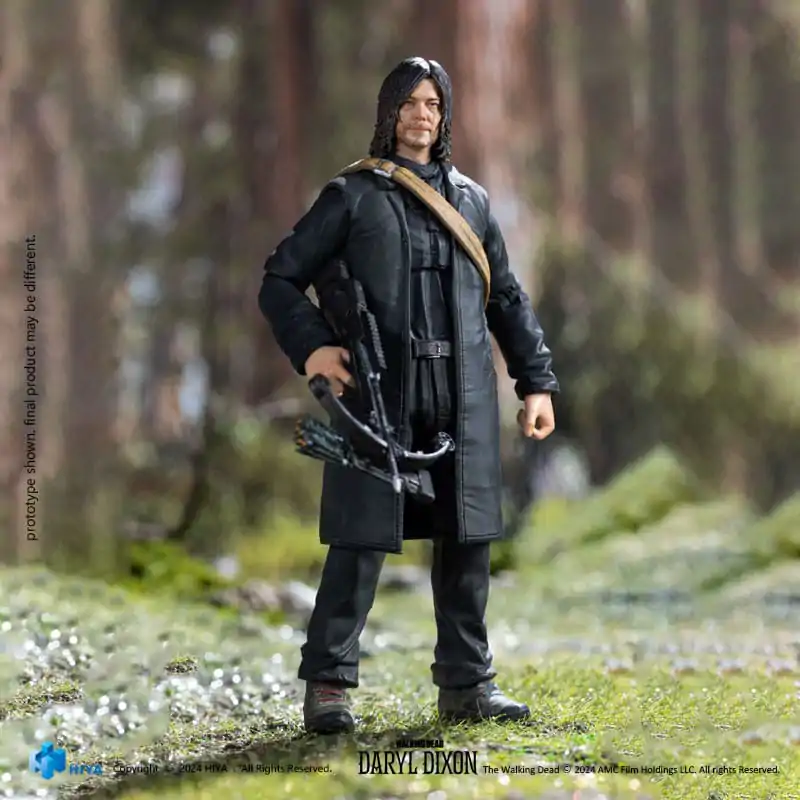 The Walking Dead Exquisite 1/18 Daryl Mini akciófigura 11 cm termékfotó