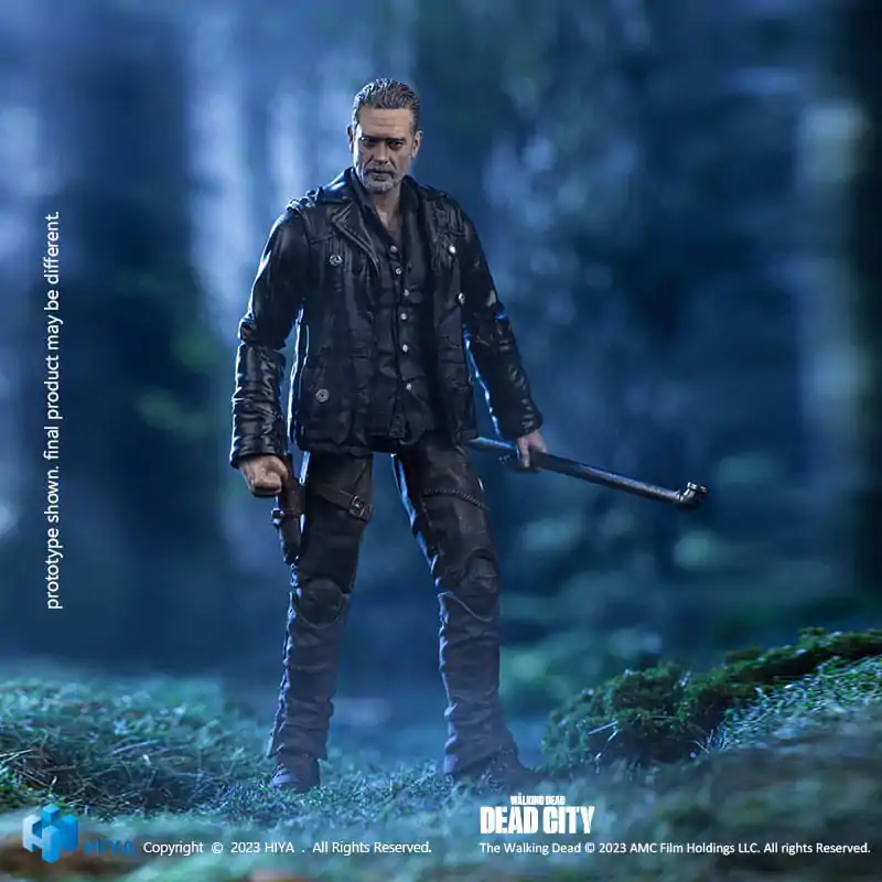 The Walking Dead Exquisite Mini akciófigura 1/18 Dead City Negan 11 cm termékfotó