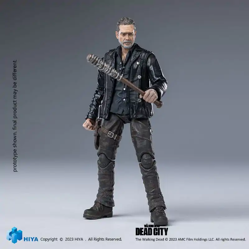 The Walking Dead Exquisite Mini akciófigura 1/18 Dead City Negan 11 cm termékfotó