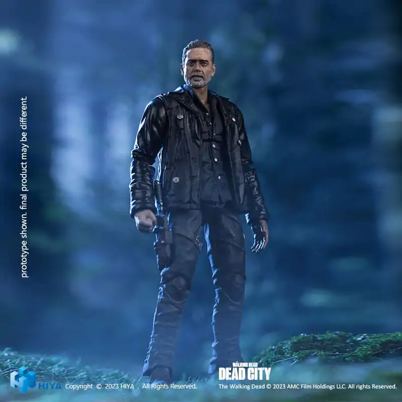 The Walking Dead Exquisite Mini akciófigura 1/18 Dead City Negan 11 cm termékfotó