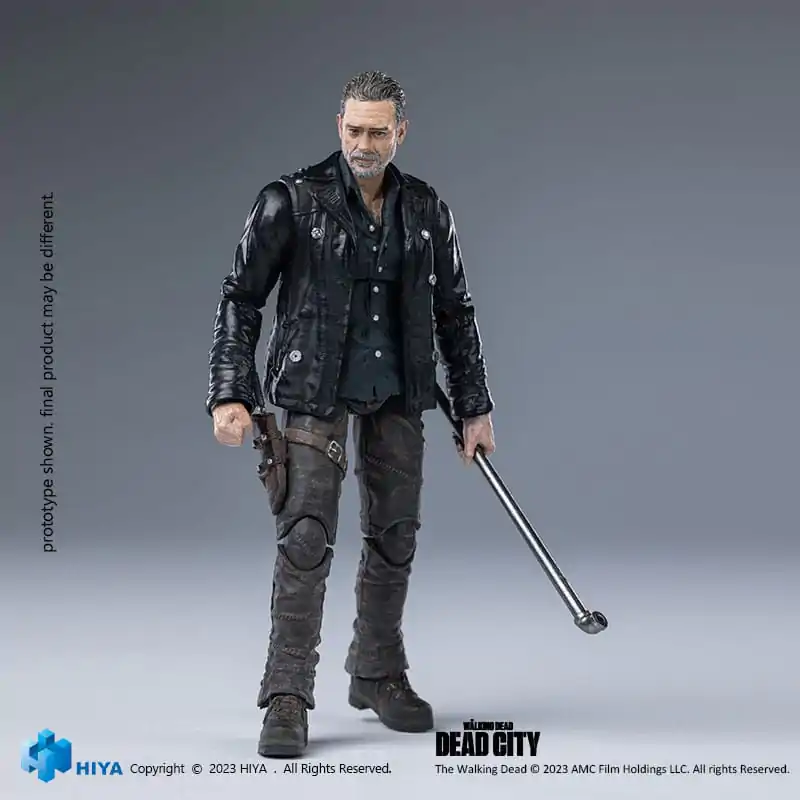 The Walking Dead Exquisite Mini akciófigura 1/18 Dead City Negan 11 cm termékfotó