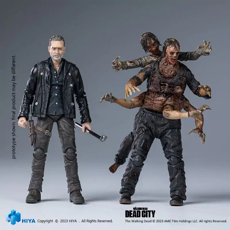 The Walking Dead Exquisite Mini akciófigura 1/18 Dead City Negan 11 cm termékfotó