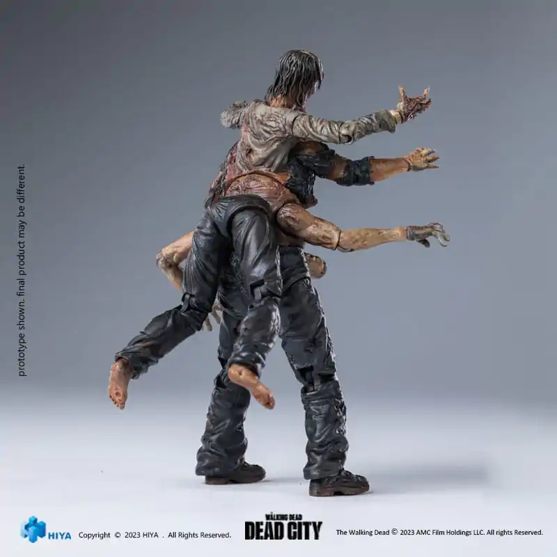 The Walking Dead Exquisite Mini akciófigura 1/18 Dead City Walker King 11 cm termékfotó