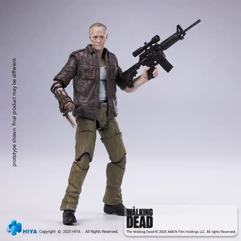 The Walking Dead Exquisite Mini akciófigura 1/18 Merle 11 cm termékfotó