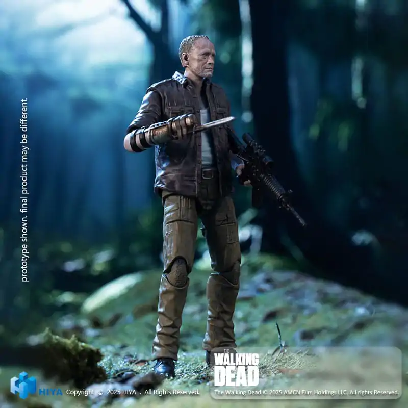 The Walking Dead Exquisite Mini akciófigura 1/18 Merle 11 cm termékfotó
