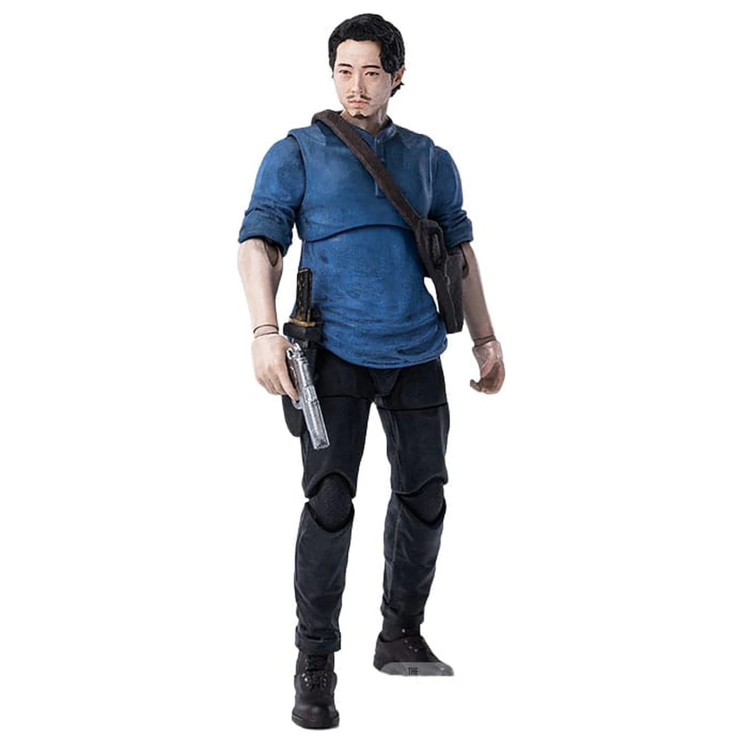 The Walking Dead Exquisite Mini Series 1/18 Glenn akciófigura 11 cm termékfotó