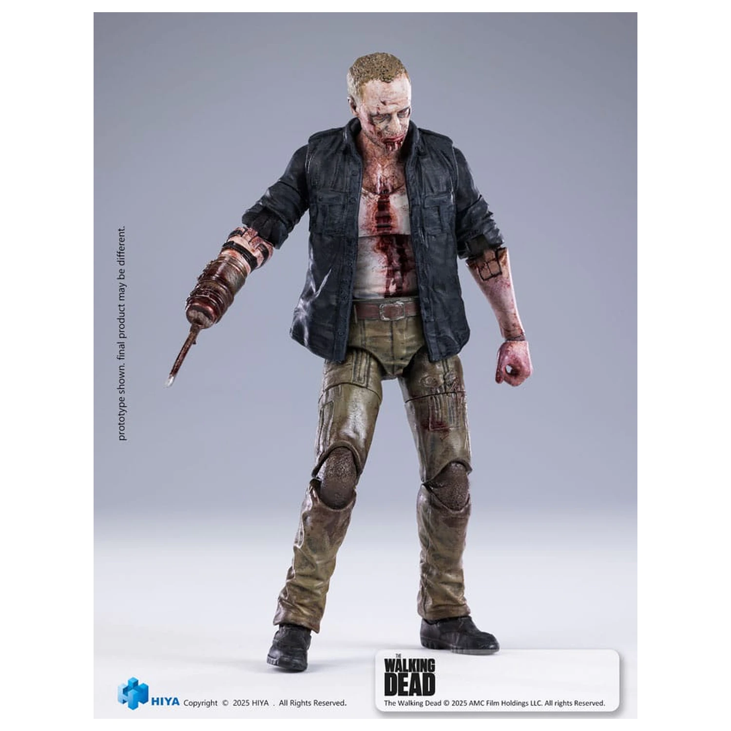 The Walking Dead Exquisite Mini Series 1/18 Merle akciófigura 11 cm termékfotó