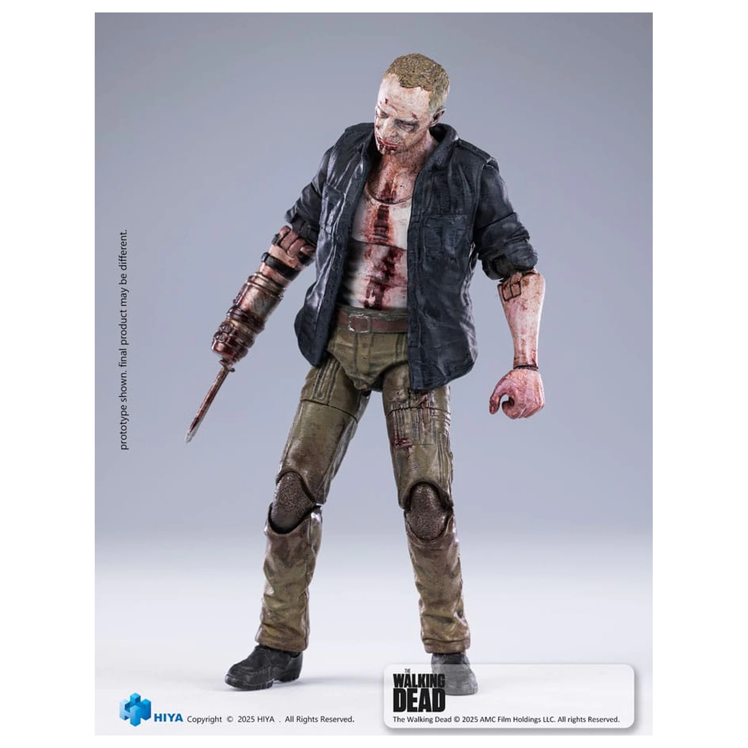 The Walking Dead Exquisite Mini Series 1/18 Merle akciófigura 11 cm termékfotó
