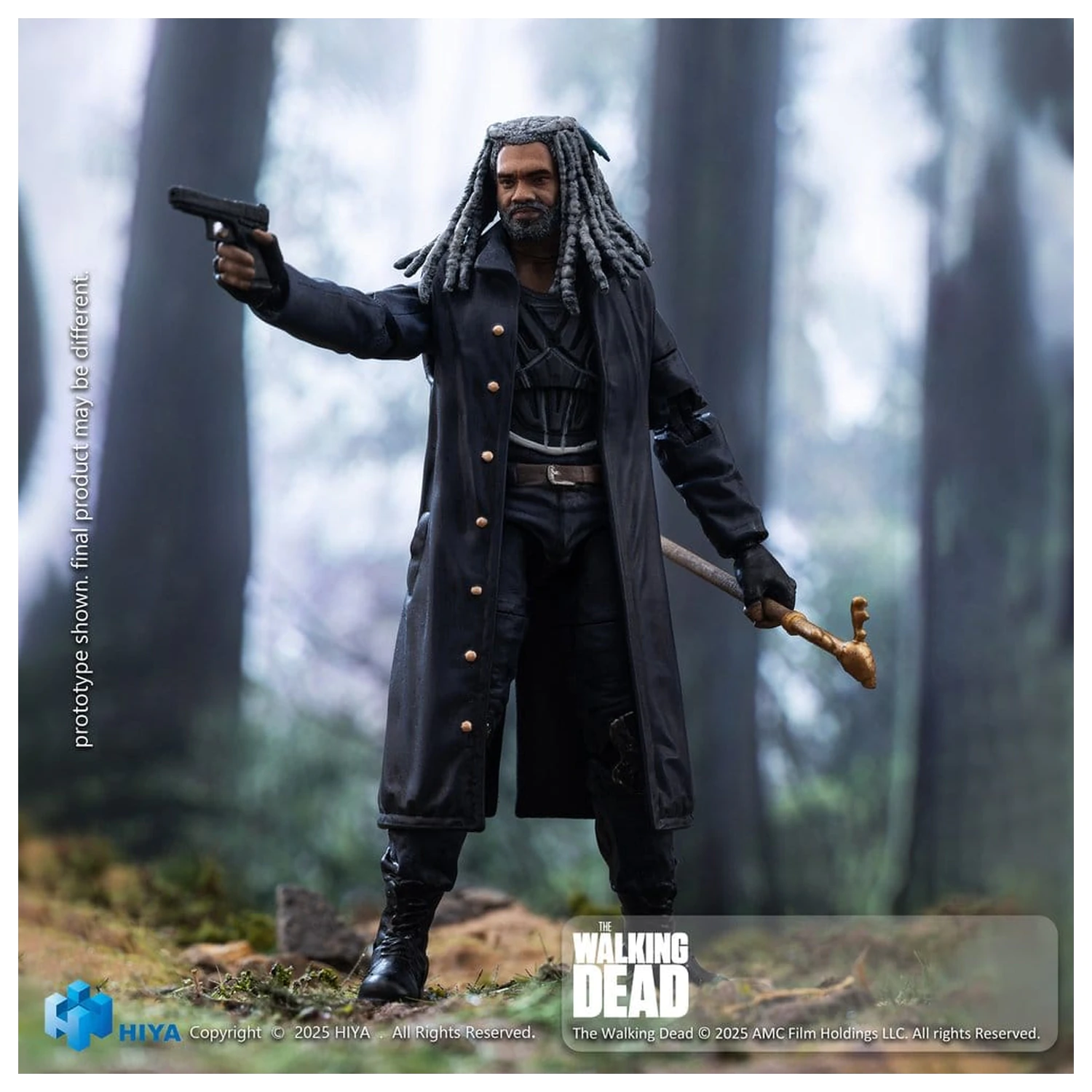 The Walking Dead Exquisite Mini Series akciófigura 1/18 Ezekiel 11 cm  termékfotó