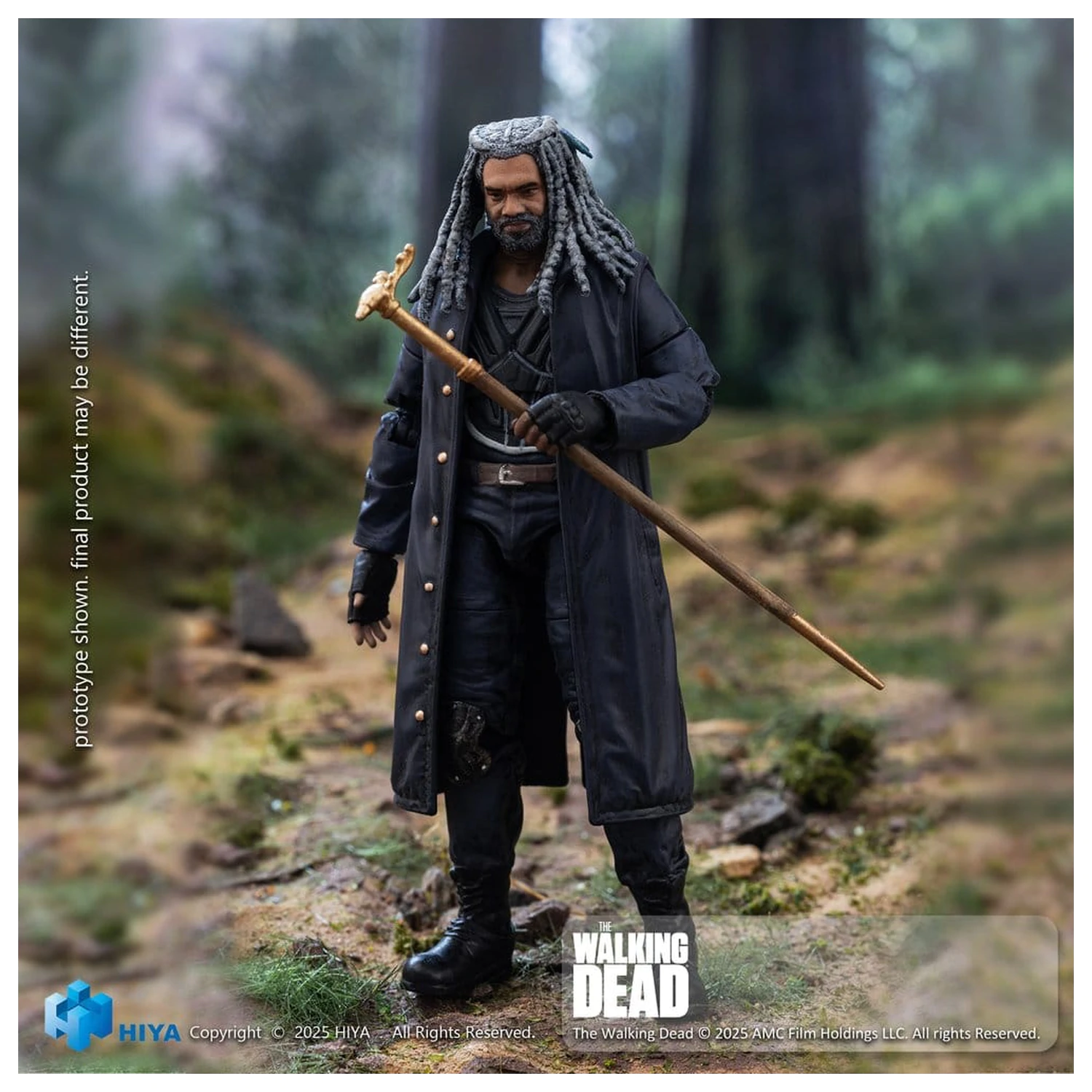 The Walking Dead Exquisite Mini Series akciófigura 1/18 Ezekiel 11 cm  termékfotó