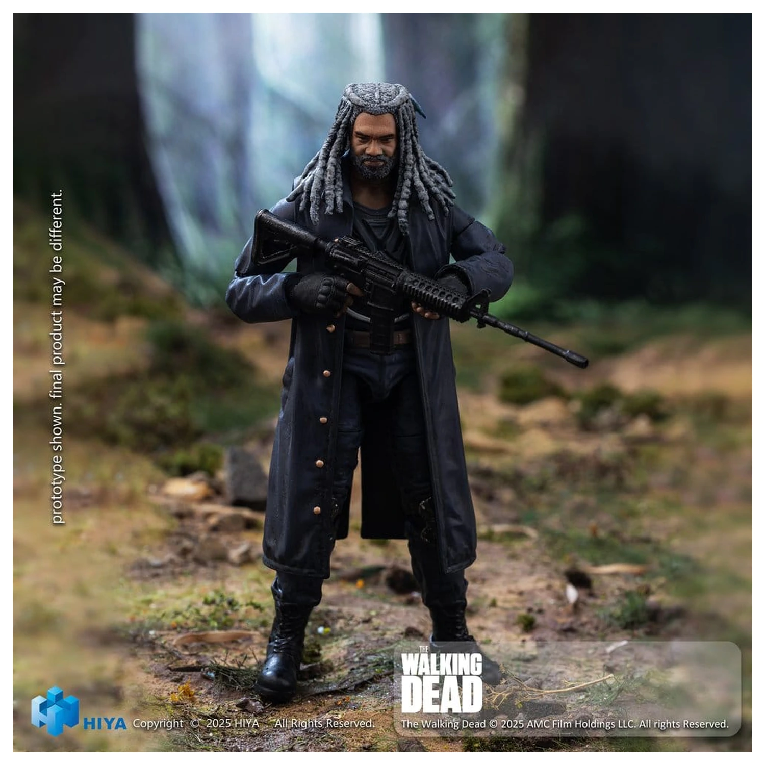The Walking Dead Exquisite Mini Series akciófigura 1/18 Ezekiel 11 cm  termékfotó
