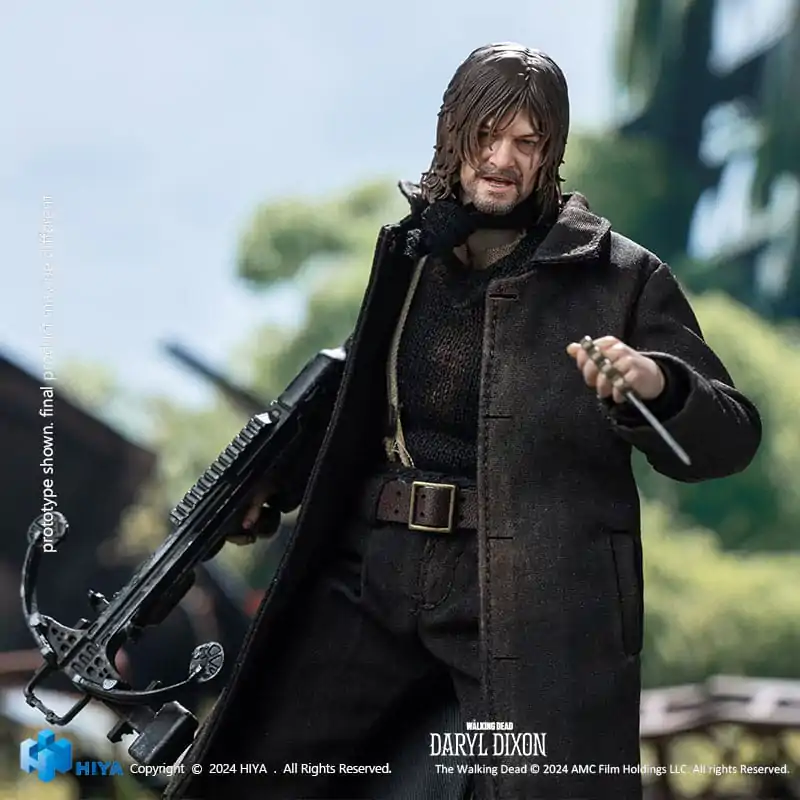 The Walking Dead Exquisite Super Series 1/12 Daryl Dixon akciófigura 16 cm termékfotó