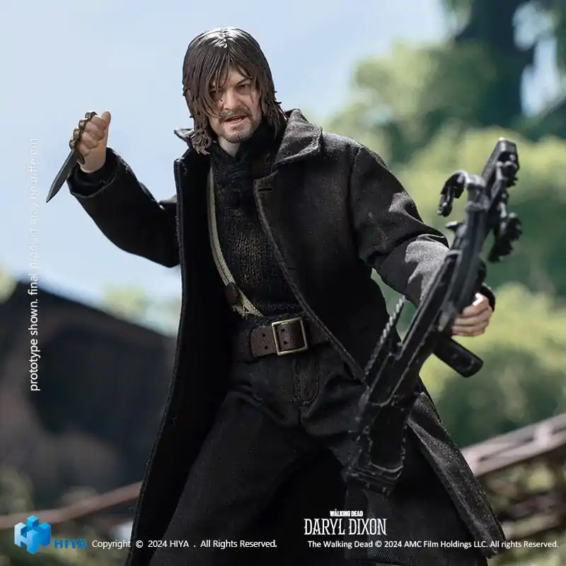 The Walking Dead Exquisite Super Series 1/12 Daryl Dixon akciófigura 16 cm termékfotó