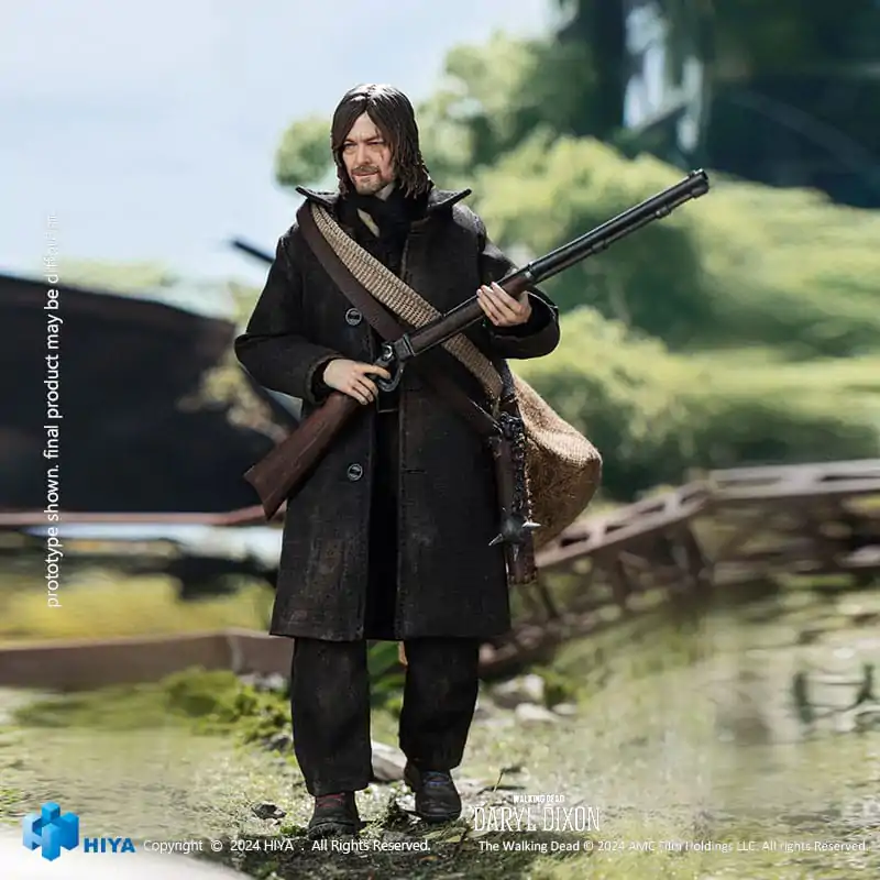 The Walking Dead Exquisite Super Series 1/12 Daryl Dixon akciófigura 16 cm termékfotó