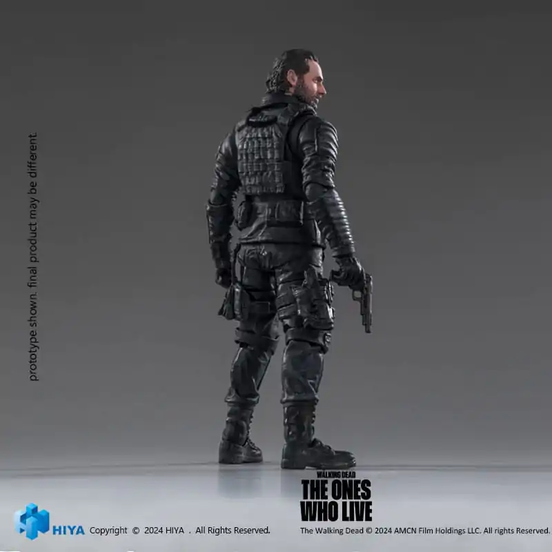 The Walking Dead: The Ones Who Lived Exquisite 1/18 Daryl Dixon Dark Eyes Walker Mini akciófigura 11 cm termékfotó