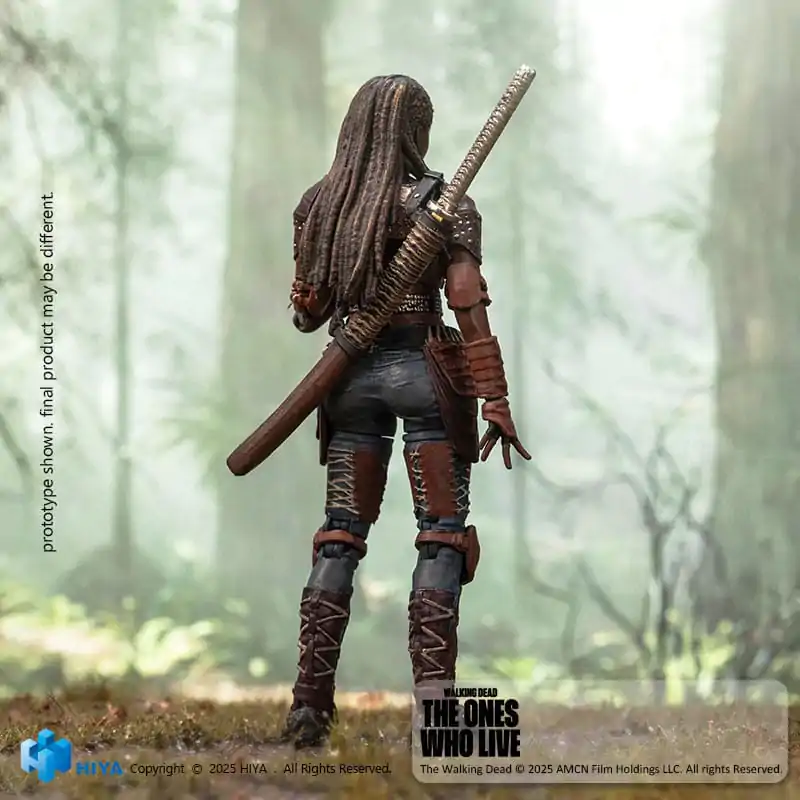 The Walking Dead: The Ones Who Lived Exquisite 1/18 Michonne Mini akciófigura 10 cm termékfotó