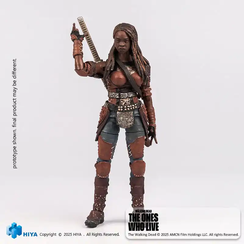 The Walking Dead: The Ones Who Lived Exquisite 1/18 Michonne Mini akciófigura 10 cm termékfotó