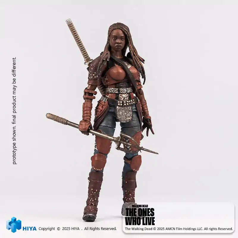 The Walking Dead: The Ones Who Lived Exquisite 1/18 Michonne Mini akciófigura 10 cm termékfotó
