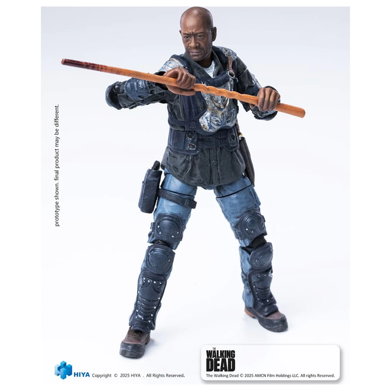 The Walking Dead: The Ones Who Lived Exquisite Mini akciófigura 1/18 Morgan 10 cm     termékfotó