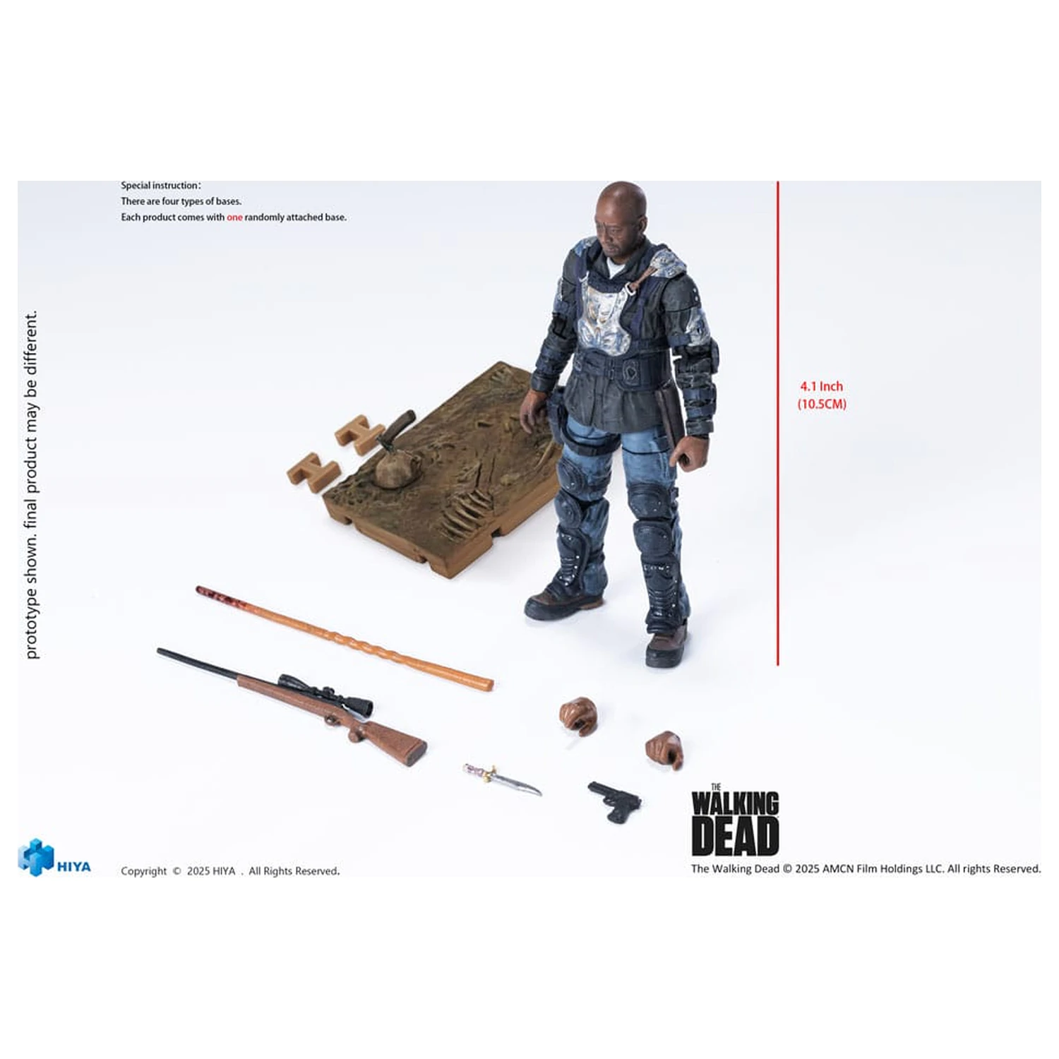 The Walking Dead: The Ones Who Lived Exquisite Mini akciófigura 1/18 Morgan 10 cm     termékfotó